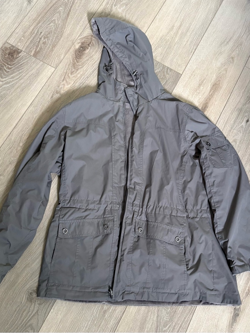 Free Country Reversible, Wind and Water Resistant Hiking Jacket Women’s XL